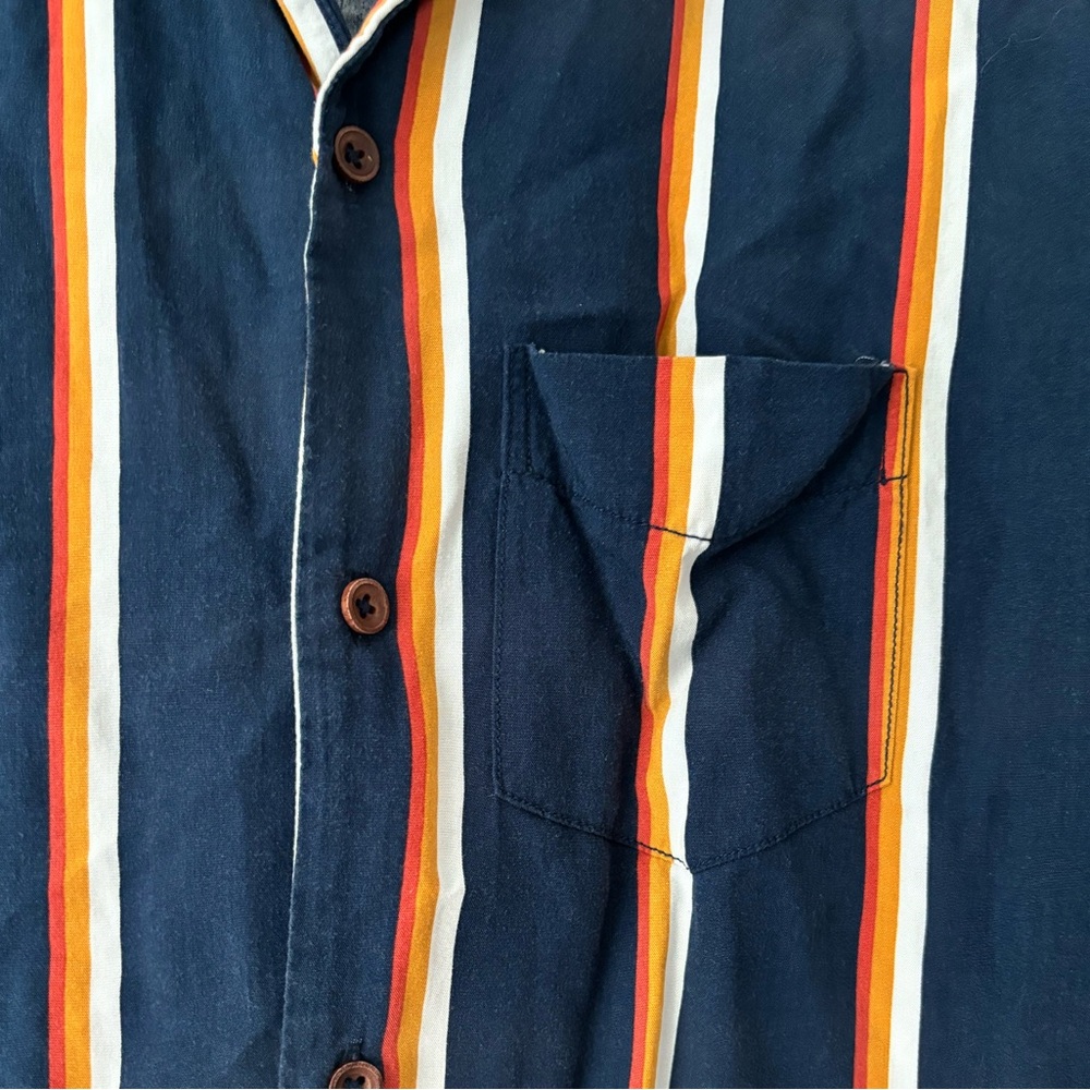 ($3) Striped button down - Picture 4 of 4